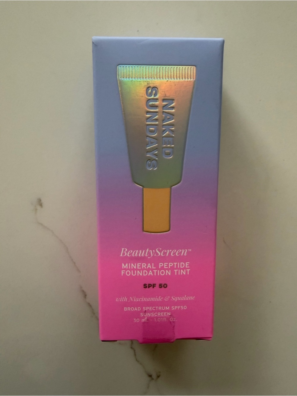 Naked Sundays -  BeautyScreen Mineral Peptide Foundation Tint - Shade 3
